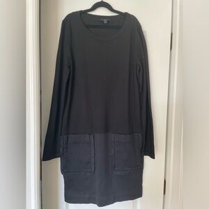 COS merino wool + silk shift dress XS / S